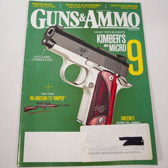Guns & Ammo Magazine Lot of 9 from 2015-17 - Picture 12 of 16